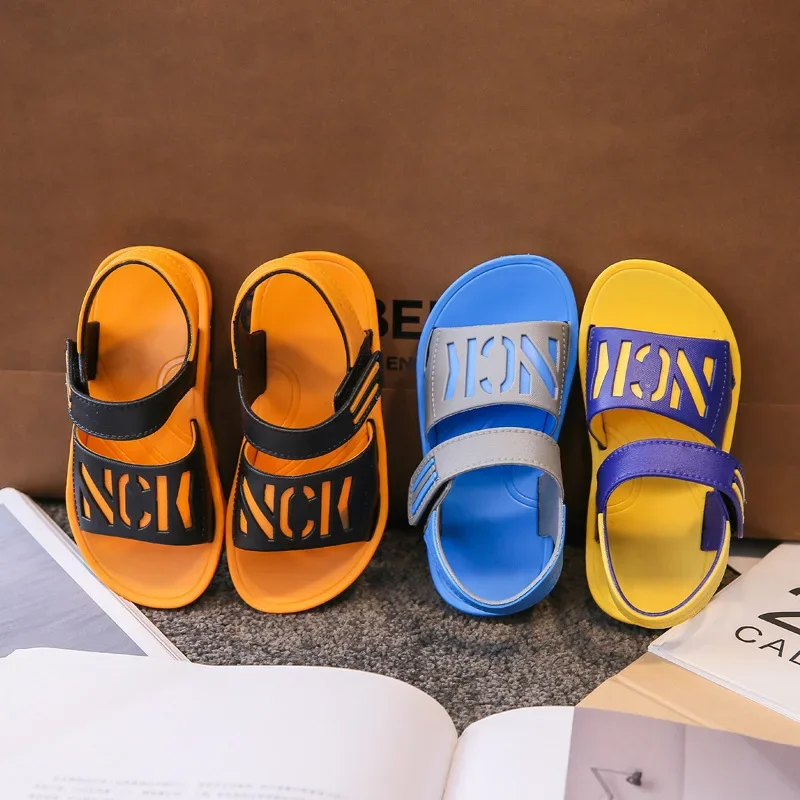 Breathable Sport Sandals Summer Sandals for Boys Casual Beach Shoe Comfortable Soft Sole Kids Shoes Fashion Non-slip Sandalias