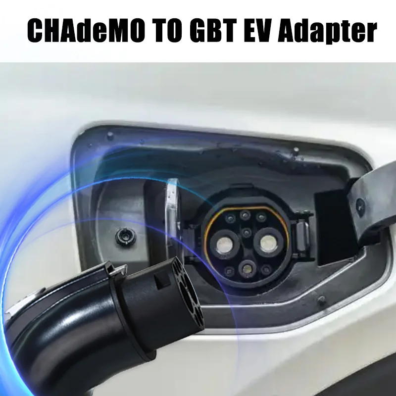 Electric Vehicle CHAdeMo to GBT EVSE 125A DC Adapter CHAdeMo EV Cable Plug to GB/T Socket Charger Connector for EV Car Charging