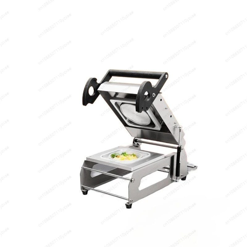 

Small hand pressure packing and sealing machine, commercial takeaway sealed and fresh-keeping