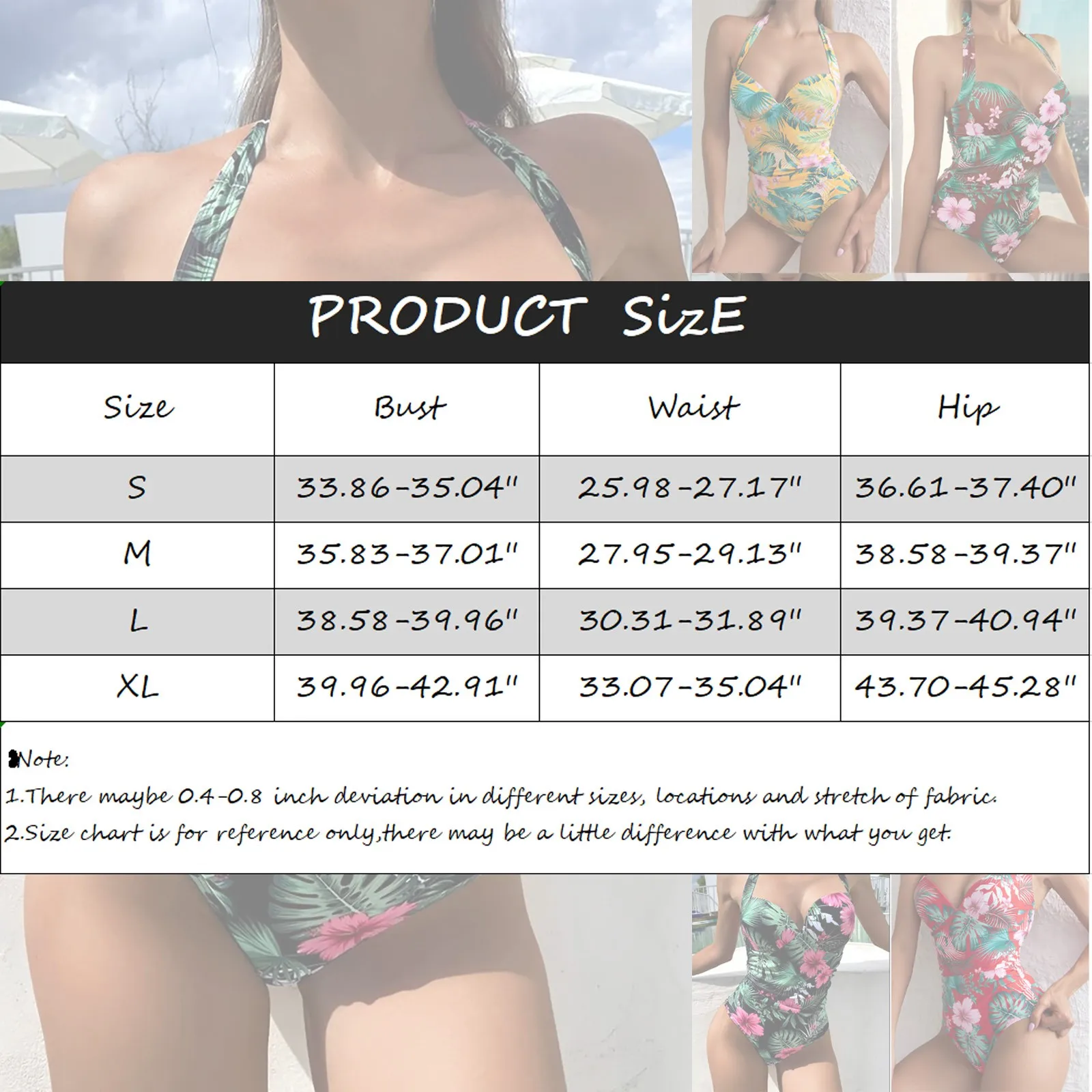 Women\'s One-Piece Fashion Sexy Print Bikini Beach Swimsuit (With Chest Pad No Steel Bracket) 수영복 купальник 2024 тренд 비키니