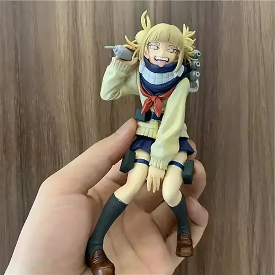 Heiß! Anime My Hero Academia Anime-Figur Toga Himiko schöne Uniform Actionfiguren PVC-Modell Spielzeug Sammlerstück für Erwachsene Statuen für Fans