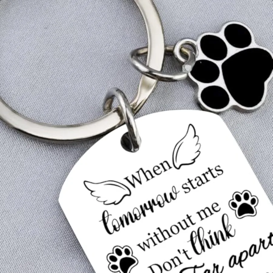 هدايا تذكارية للكلاب لفقدان الكلاب، هدايا تذكارية للحيوانات الأليفة للكلاب، سلسلة مفاتيح التعاطف للكلاب والقطط، إعادة الفطائر #6