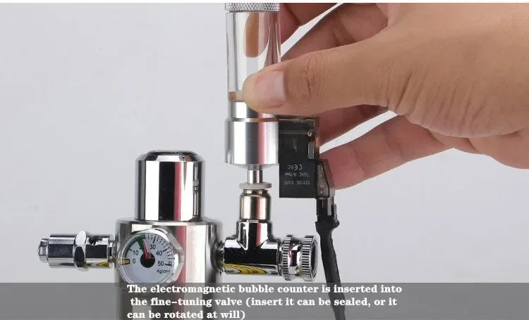 Detalle 4 de Electroválvula Aquarium CO2 Otras válvulas