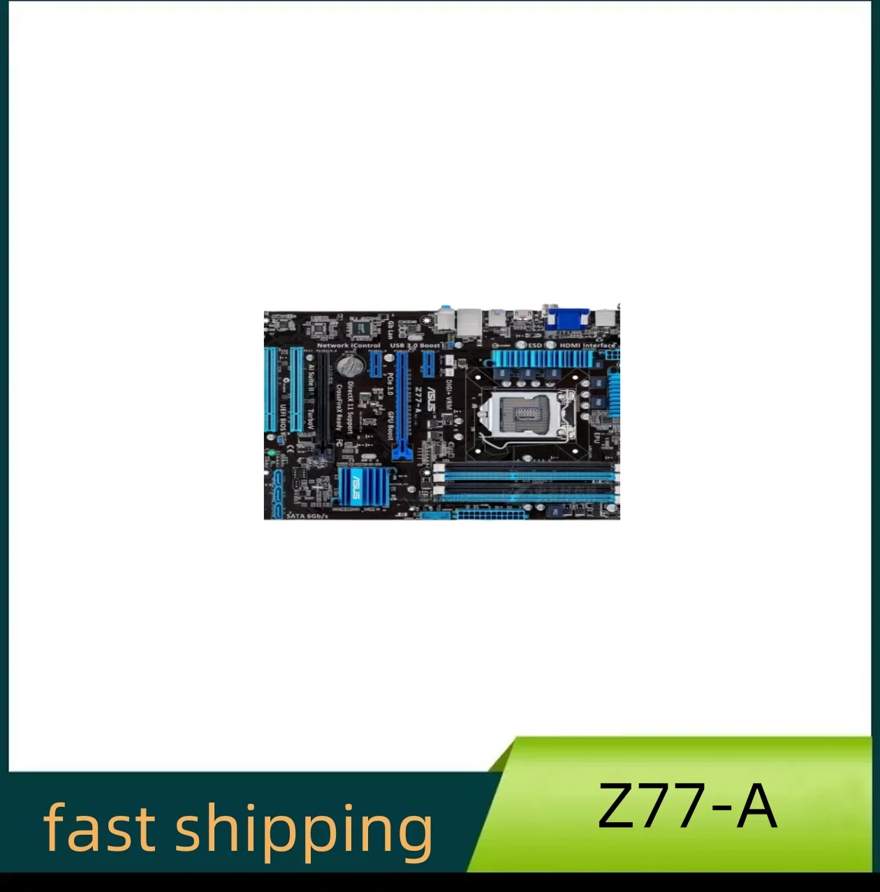 

ASUS Z77-A Desktop Motherboard Z77 Socket LGA 1155 i3 i5 i7 DDR3 32G ATX UEFI BIOS motherboard