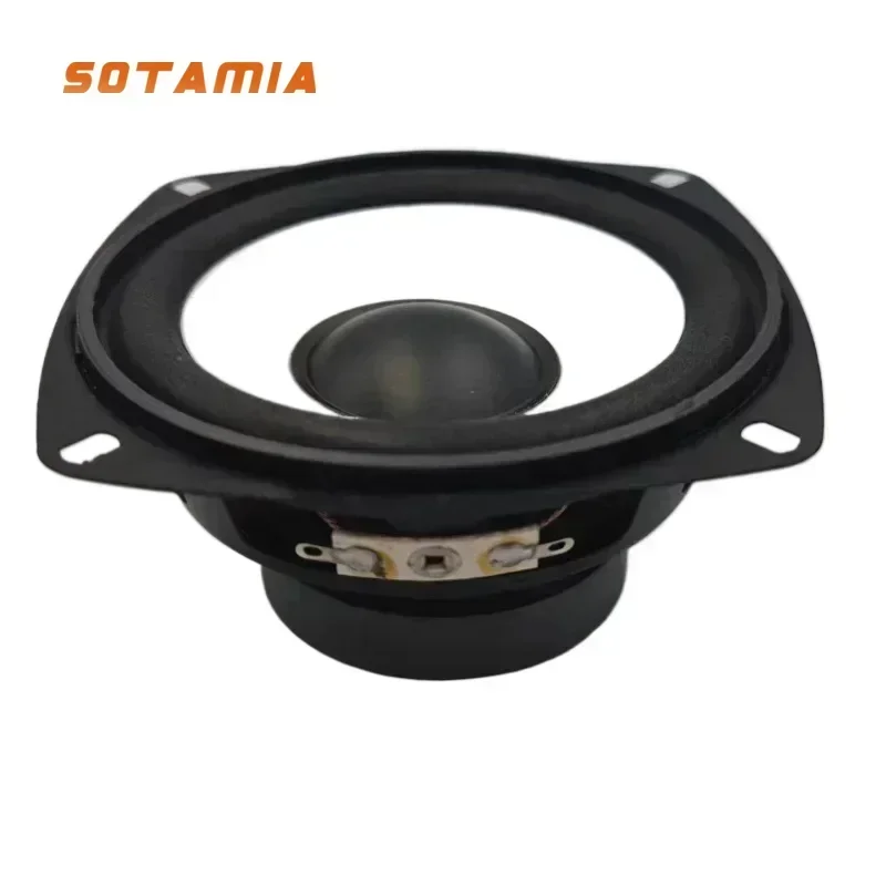 SOTAMIA 1Pcs 4 Inch Woofer Speaker Audio 6 Ohm 20W Music Speaker Bass Home Theater Loudspeaker Bookshelf DIY Bluetooth Speaker