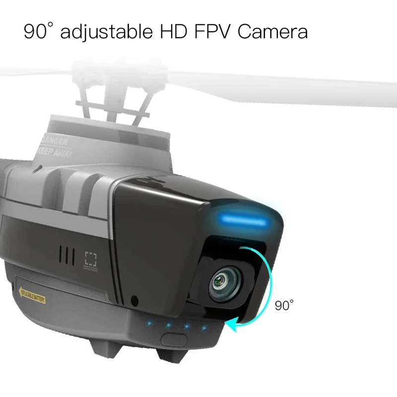 RC ERA C128 RTF RC Hubschrauber mit Kamera 720P Optischer Fluss 6-Achsen-Gyro stabilisiertes professionelles 4-Kanal-Fernbedienungs-Aicraft