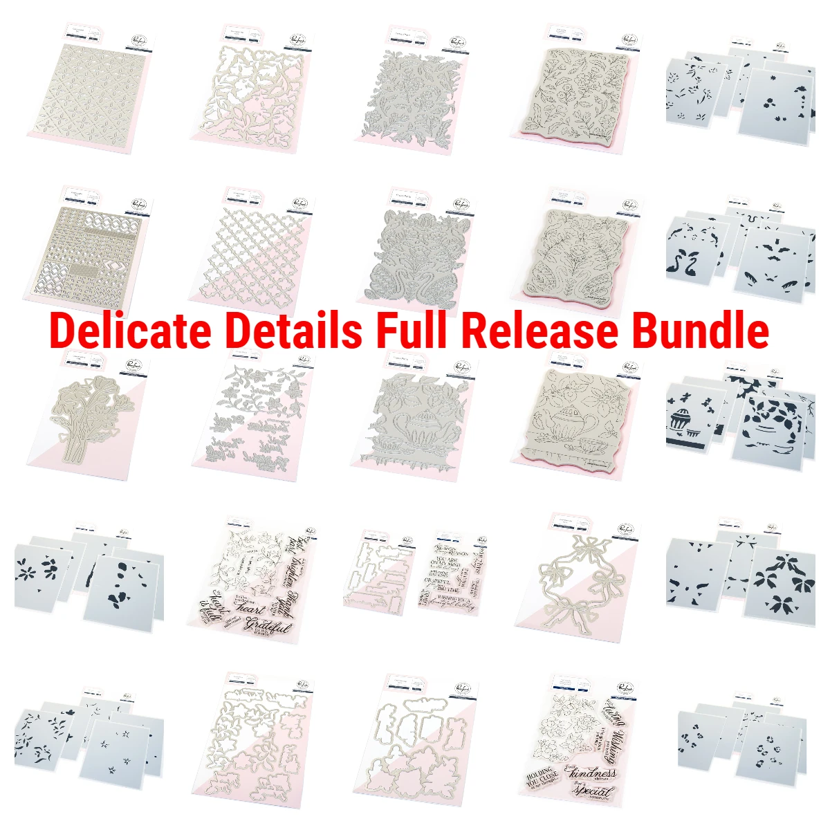 

Wildflower Elegance Blooms Metal Cutting Dies Cut Die Craft Embossing Template Clear Stamps Stencils DIY Handmade Knife Decor