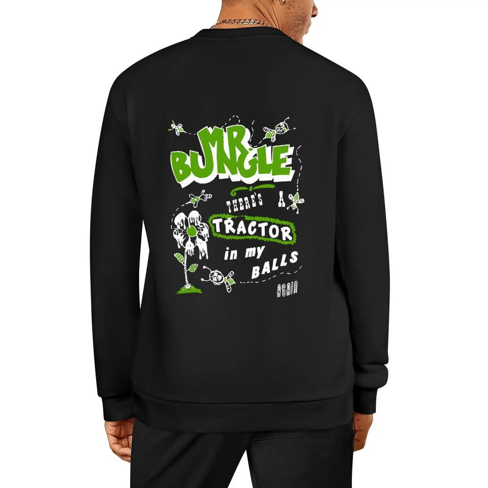 

Mr Bungle Tractor Balls 49 Pullover men's coat anime clothing autumn anime clothes sports sweatshirt man