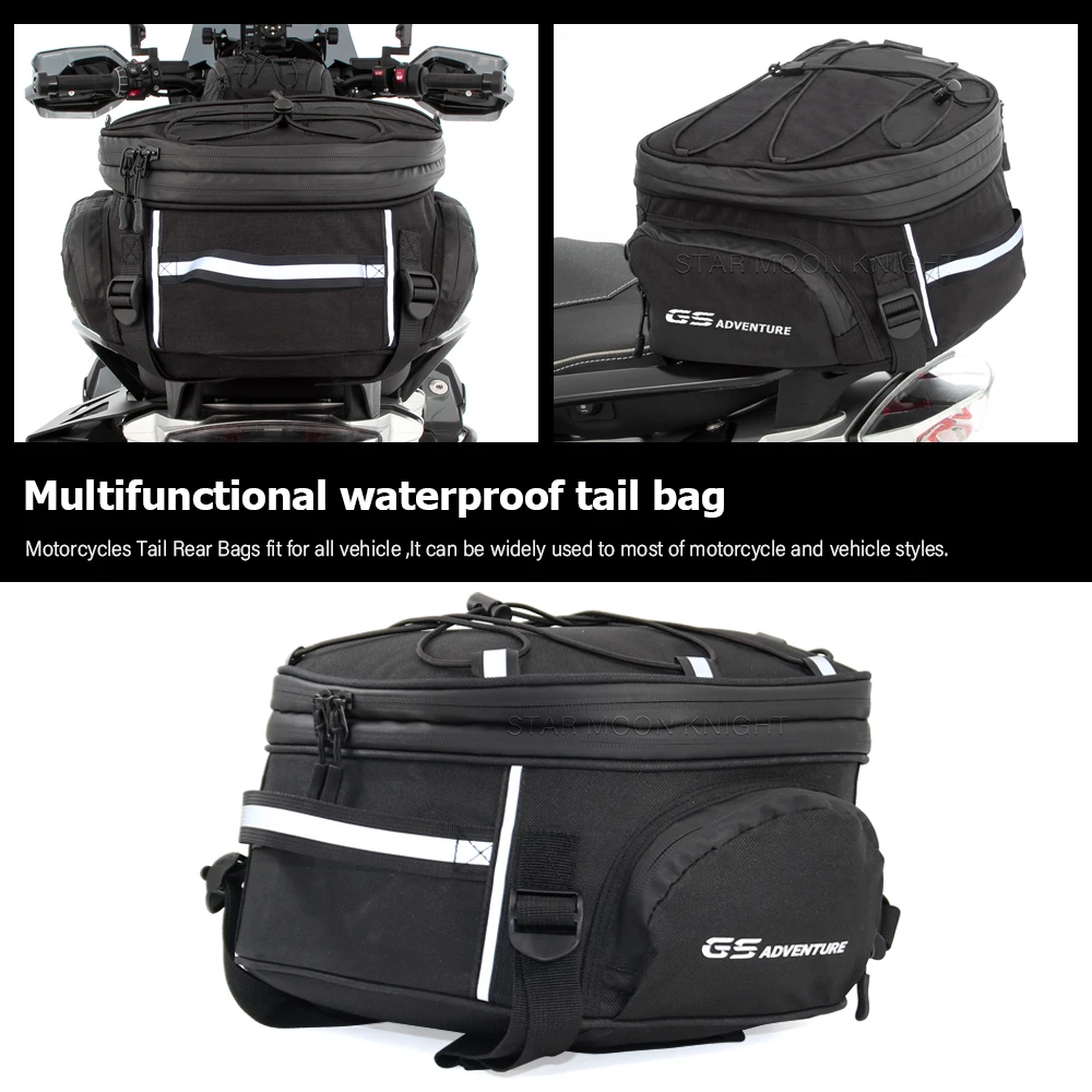 

Motorcycles Tail Bags Luggage Rack Waterproof Bag For BMW R1250GS R1200GS LC ADV F850GS F750GS R1250RT R1200RT R NineT R 1250 RS