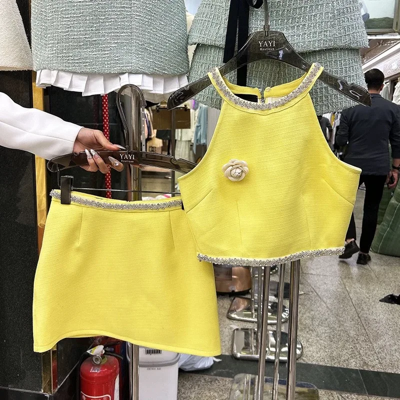 

3 шт./упаковка, оптовая продажа, прямая поставка, новейшая коллекция высококачественных женских костюмов из твида во французском стиле, 2 предмета в комплекте