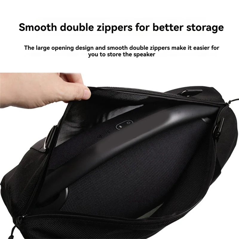 【B74A】For Boombox 2/3 Speaker Protective Case Storage Bag Handbag Travel Home Carry Case
