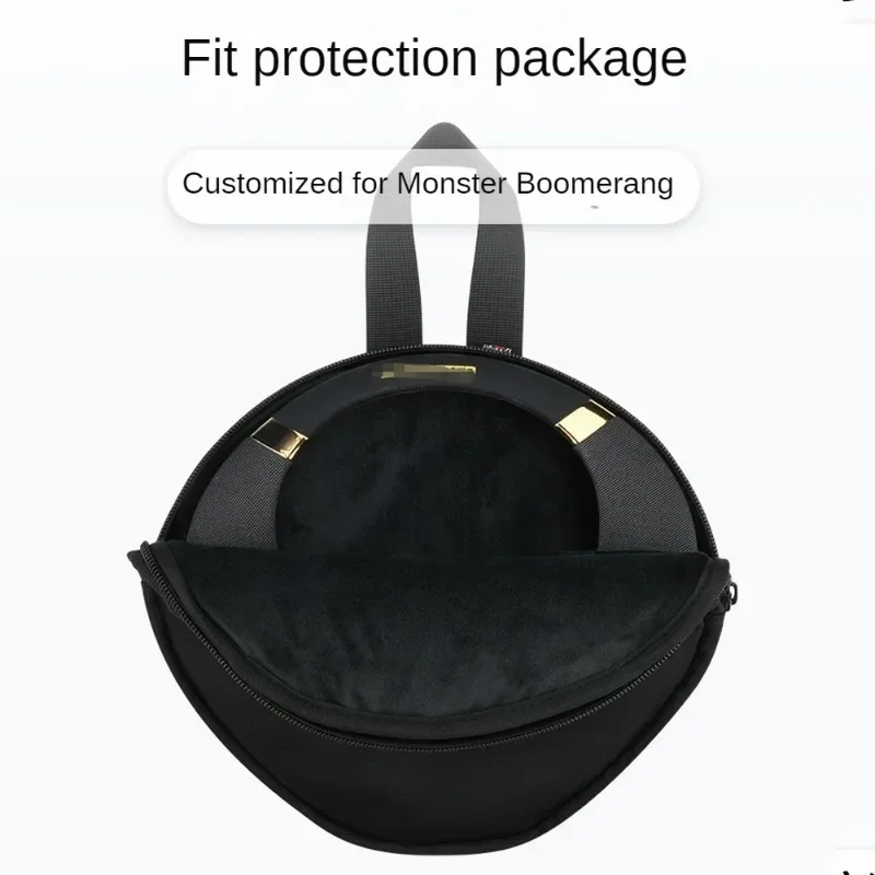 Travel Carrying Case for Monster Boomerang Neckband Bluetooth Speaker Protective Cover Handle Carrying Storage Bag