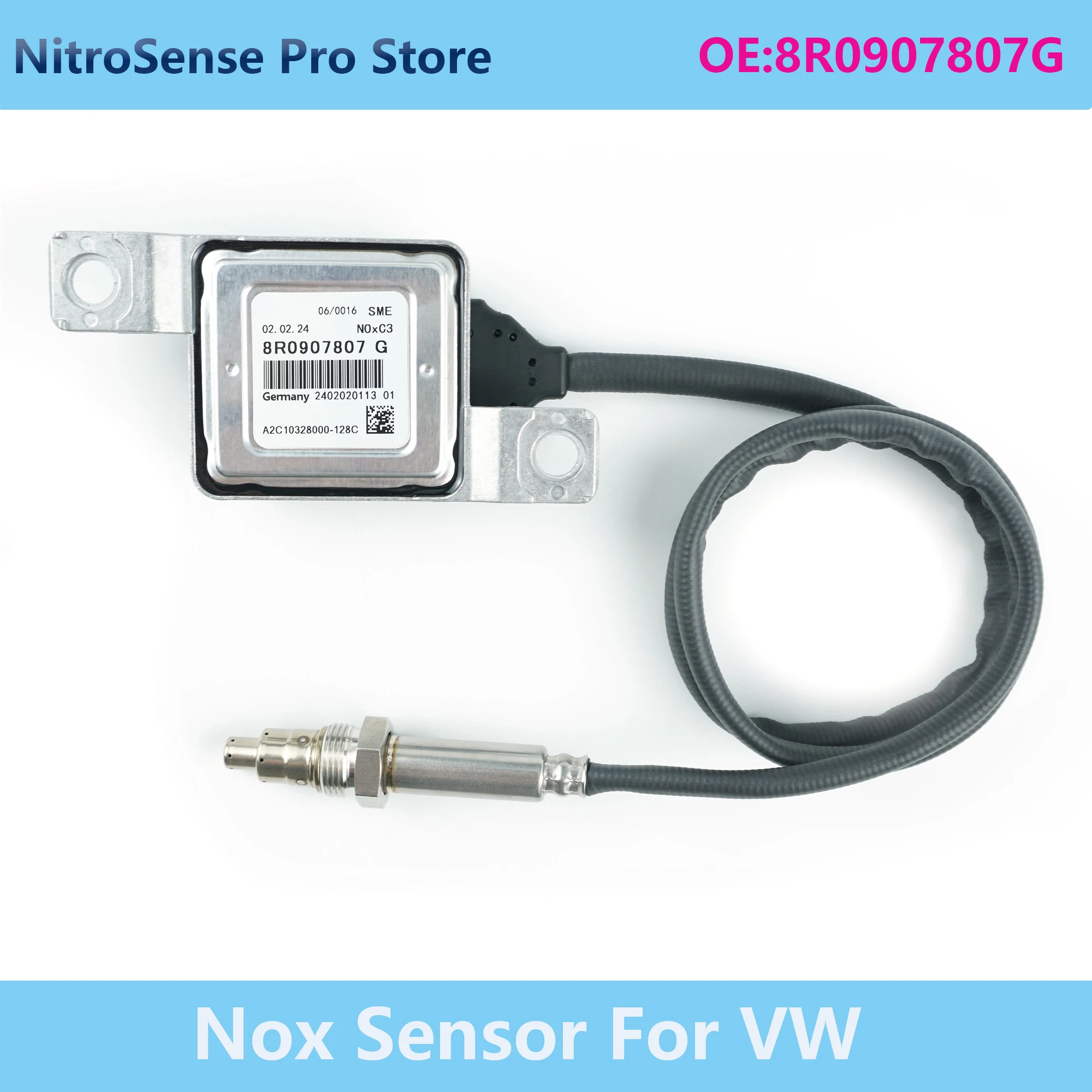 

8R0907807G Nitrogen Oxide Sensor NOx Sensor For VW Audi Q5 8R/8RB 14-16 A8 3.0L 2008-2018 F8