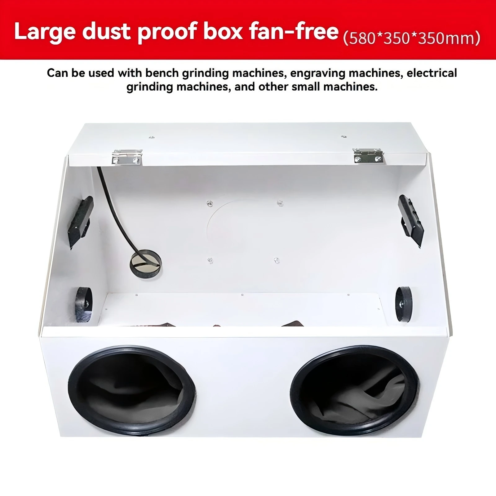 New Water Curtain Spray Paint Box Household Exhaust Fan Model Toy Doll Color Spray Negative Pressure Exhaust Fan view 2