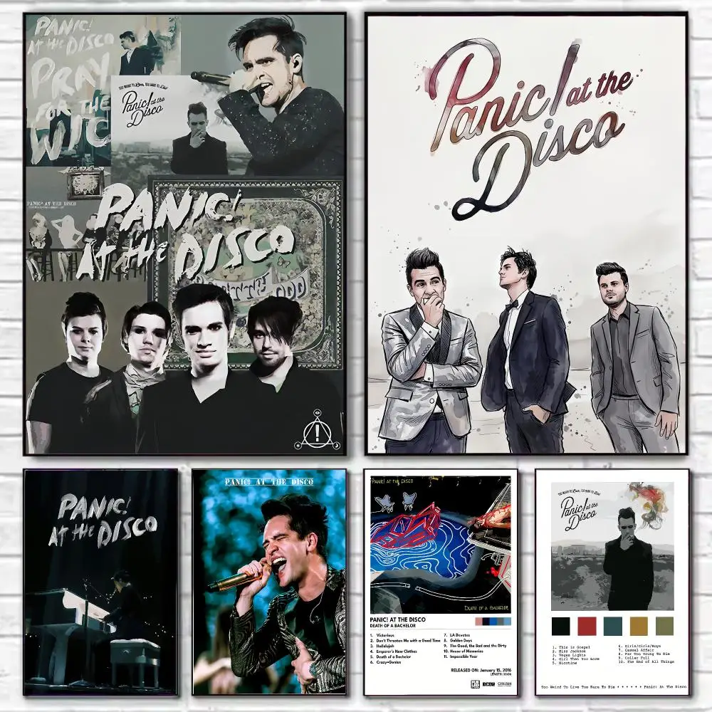 Band Panic! At The Disco Poster HD Art Decorative Wall Art Waterproof Home Décor for Living Room Bedroom Café Stylish Gift