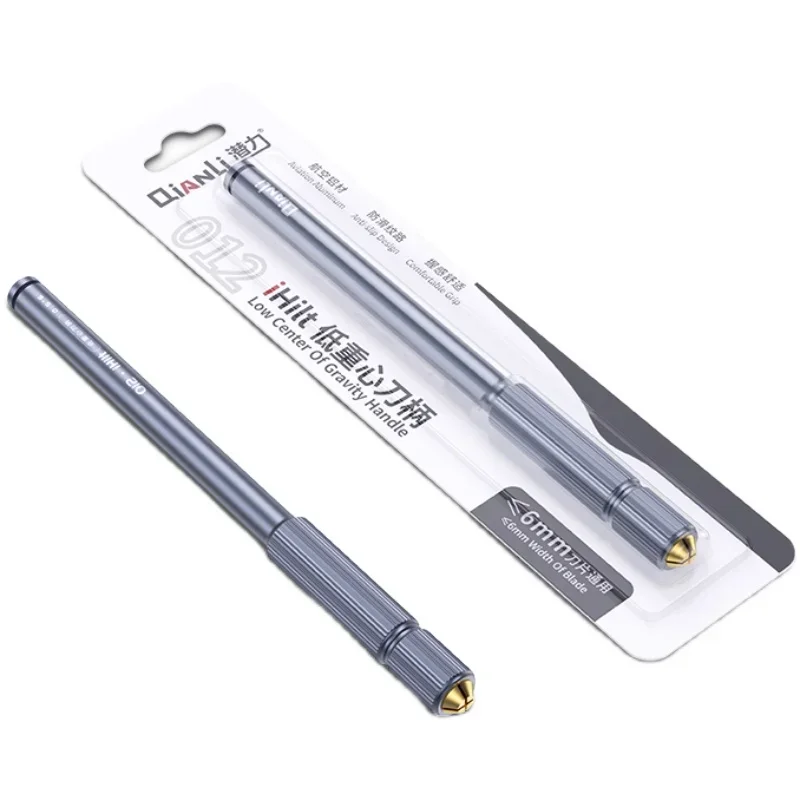 QIANLI iHilt 012 Non-Slip Blades Carving Metal Scalpel Knife Kit For Mobile Phone PCB DIY Chip IC Repair Hand Maintenance Tools