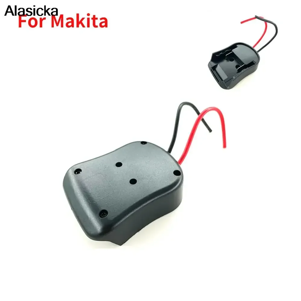 

18V Lithium Ion Battery Adapter Power Connector Adapter Base Bracket for Makita Bosch Milwaukee Dewalt Decker with 14Awg Cord