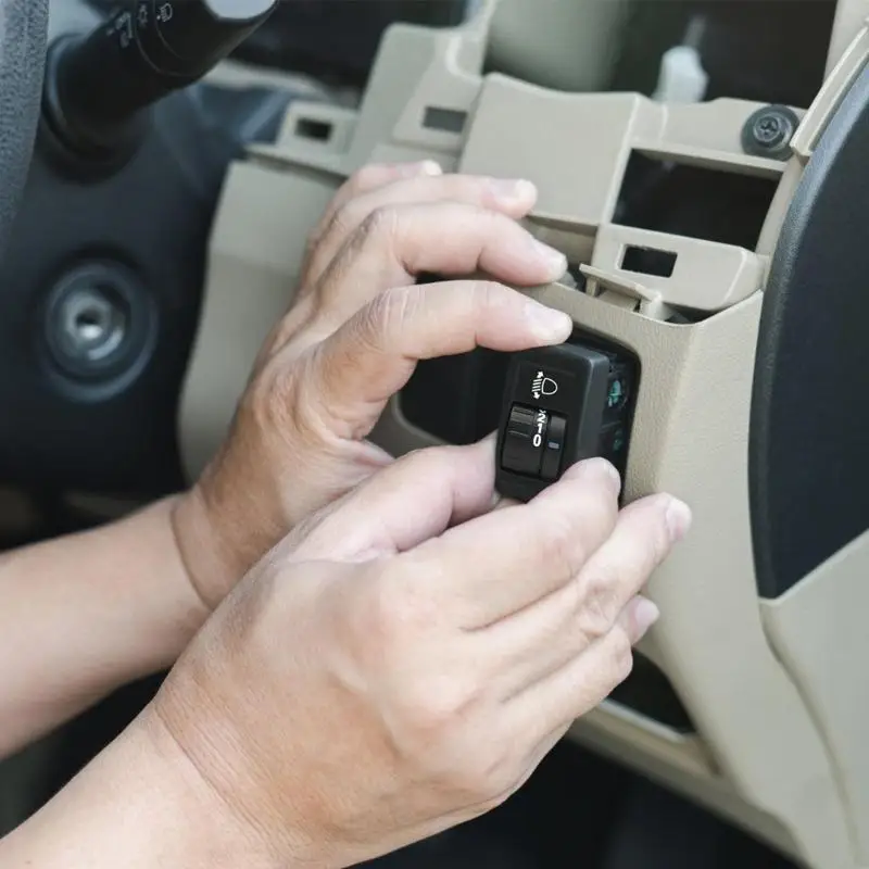 

Car Interior Headlight Switches Panel Trim Head Lamp Button Panel Replacements For SX4 2013 X37F