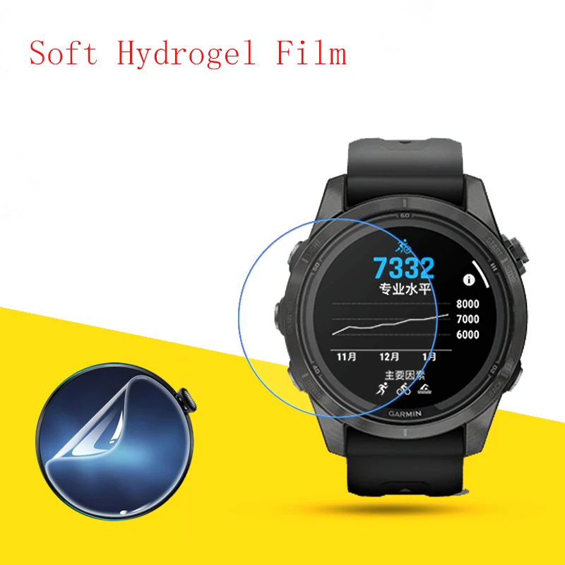 Soft Hydrogel Film Clear HD Transparent Protector Protective Guard Smart watch for Garmin Fenix 7S Pro 10PCS