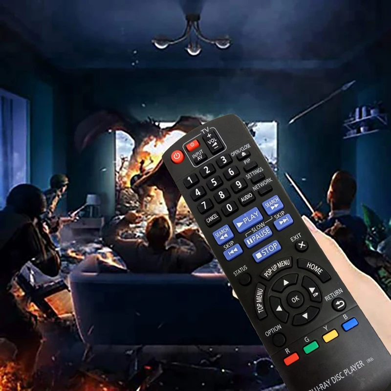 N2QAYB000736 Remote Control For Panasonic Blu-Ray Player Remote Control DMPBD75GN DMPBD77GNK