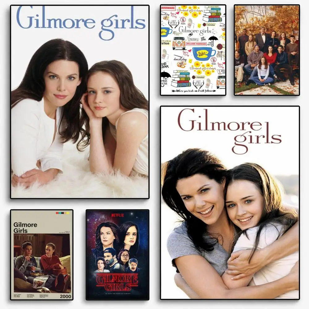 Gilmore Girls Tv Play American Family Comedy Poster Room Home Decoration Interior Wall Art Printing Garage Posters Gift
