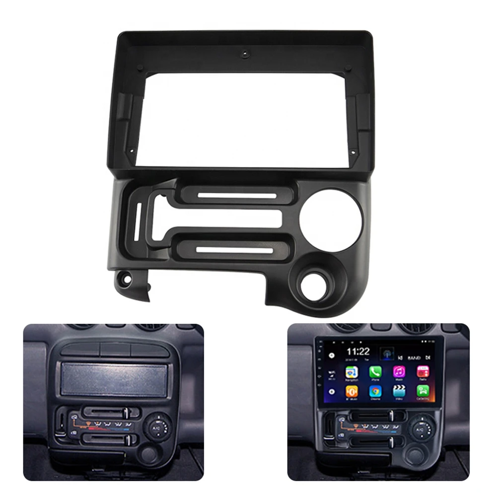 วิทยุรถยนต์สําหรับ Hyundai Santro 2003-2005 DVD สเตอริโอกรอบอะแดปเตอร์ติดตั้ง Dash ติดตั้ง BEZEL Trim Kit—L49A