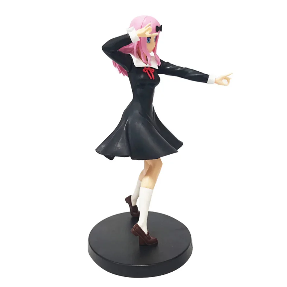 2025 Figura de Anime de 18cm Love is War Fujiwara Chika Shinomiya Kaguya Kawaii Girl figura de acción muñeca coleccionable en mi