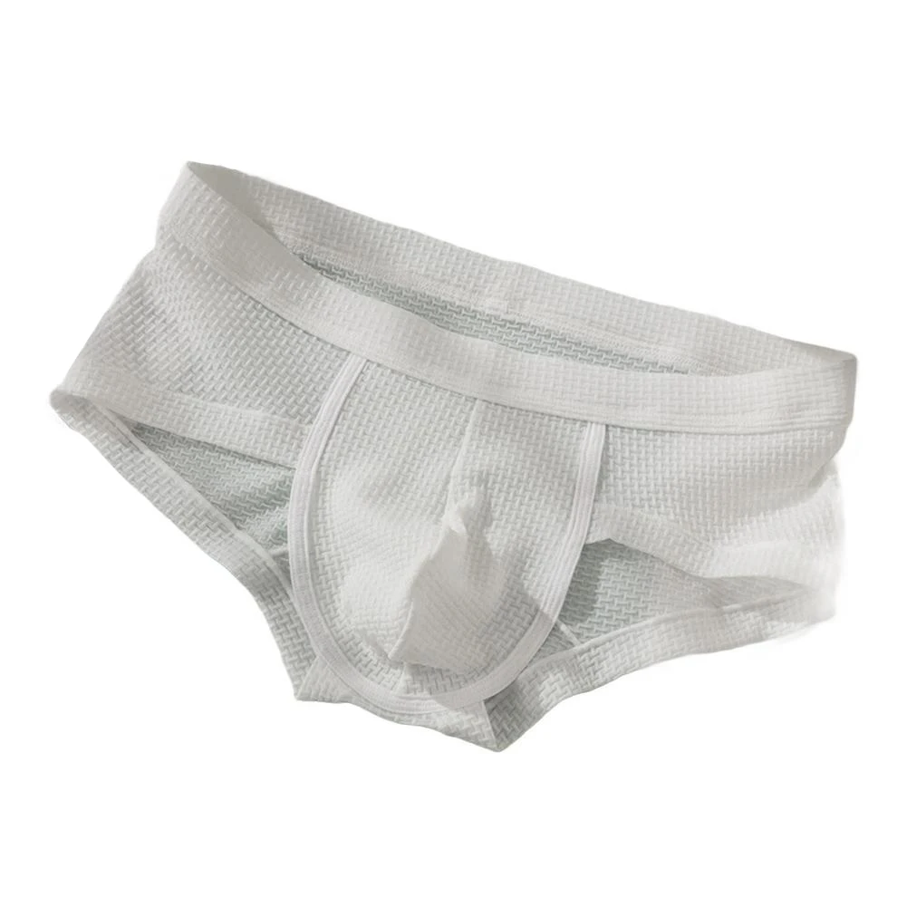 

Sexy Lingerie Men Ice Silk Mesh Breathable Underwear Gay Sissy Bulge Pouch Underpants Seamless Panties Boxer Shorts Knickers