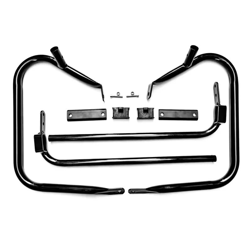 

Saddlebags Bracket Guard Support Bar Fit for Harley 1997-2008 Touring Road King FLT FLHT FLHTCU FLHRC Street Electra Glide