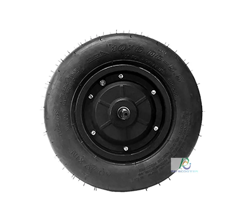 10Inch 10 Inch 10*6.00-5.5 Wide Tyre Brushless Gearless Dc Scooter Wheel Hub Motor phub-654