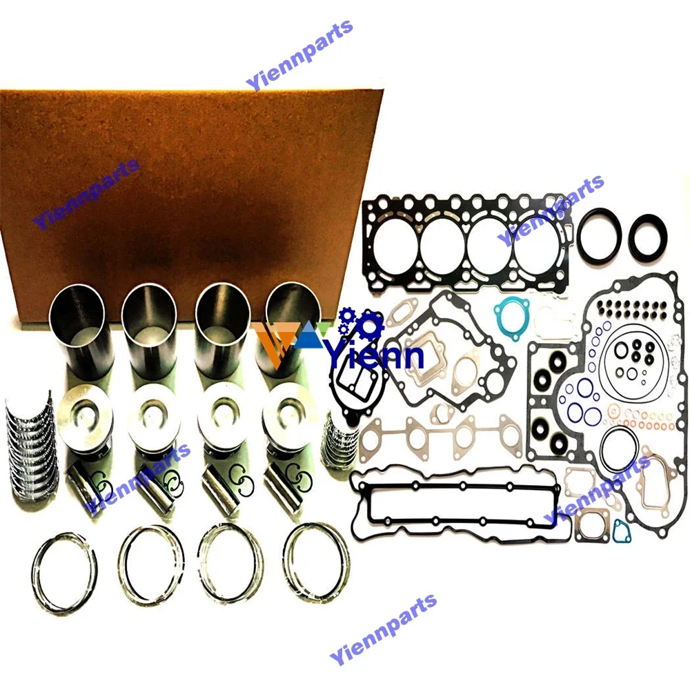 Kit de reconstrucción de revisión V3307 3307-DI-TE2 V3007-T para motor Kubota Tractor M4-061 M4-071 M4062 M4072 Bobcat T630 T650 piezas de reparación