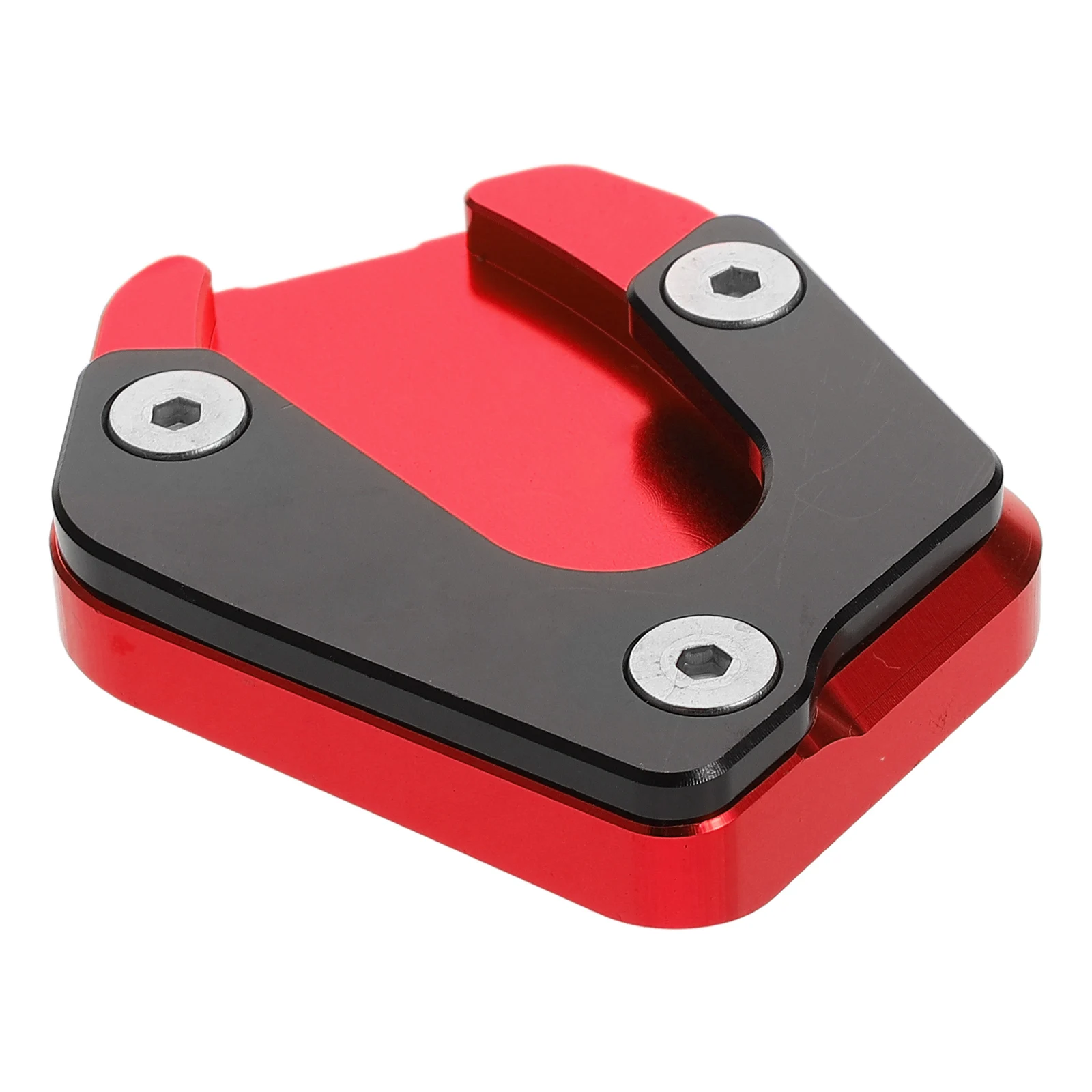 

Aluminum Alloy Motorcycle Kickstand Pad Weather Resistant Compact Portable Support For Off-Road Grass Sand Snow Parking