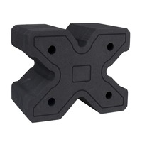 Tactical Universal X-Block Shooting Rest Gun Bipod Bench Block for Sniper Shotgun Recoil Reduction Lightweight For AR15 AK47