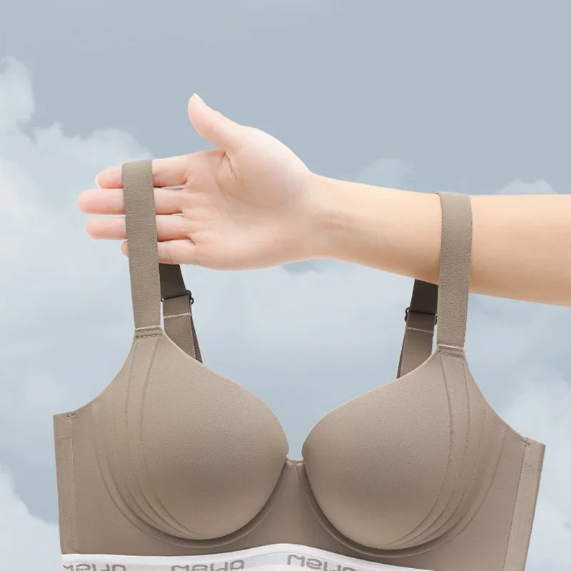Large Breasts and Small Breasts Underwear for Women with Side Breasts To Prevent Sagging and Adjustable Markless Bra - Image 3