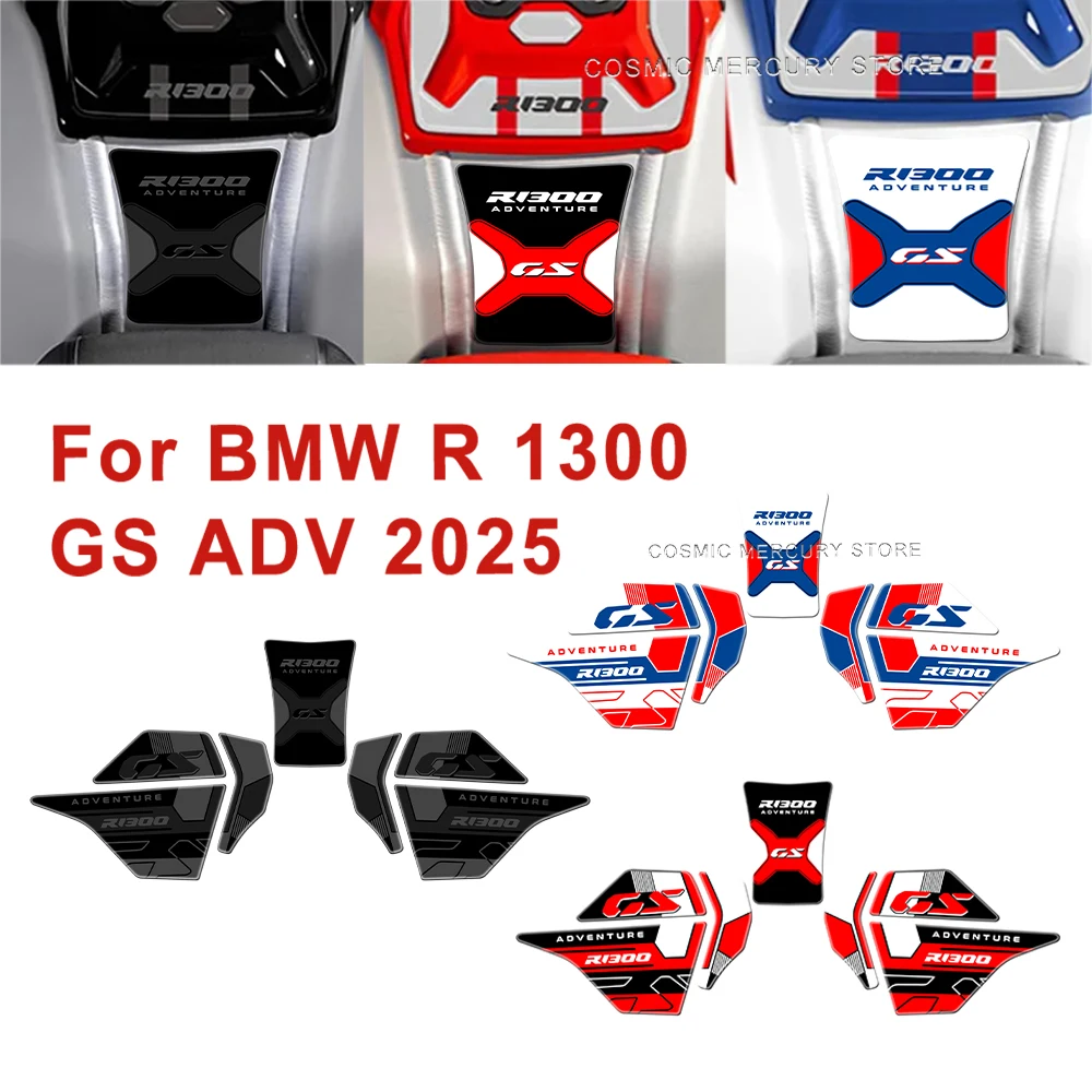 

New For BMW R 1300 GS Adventure 2025 Motorcycle Accessories Tank Pad Sticker Kit 3D Resin Waterproof Protective Sticker 2025