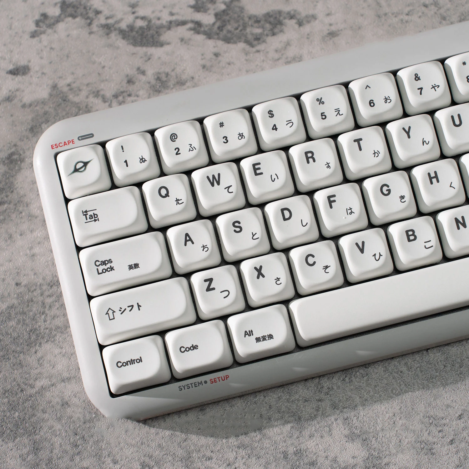 

Minimalist White Keycap 129 keys MOA Profile Japanese PBT Dye Sub Keycaps for MX Mechanical Keyboard 61 68 75 84 87 98 100 108