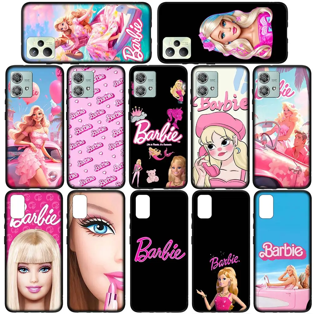 Princess Pink Barbies Cover Phone Case for Samsung Galaxy A13 A71 A21S A22 A73 A42 A02 A11 A70 A72 A03 Flexible Coque