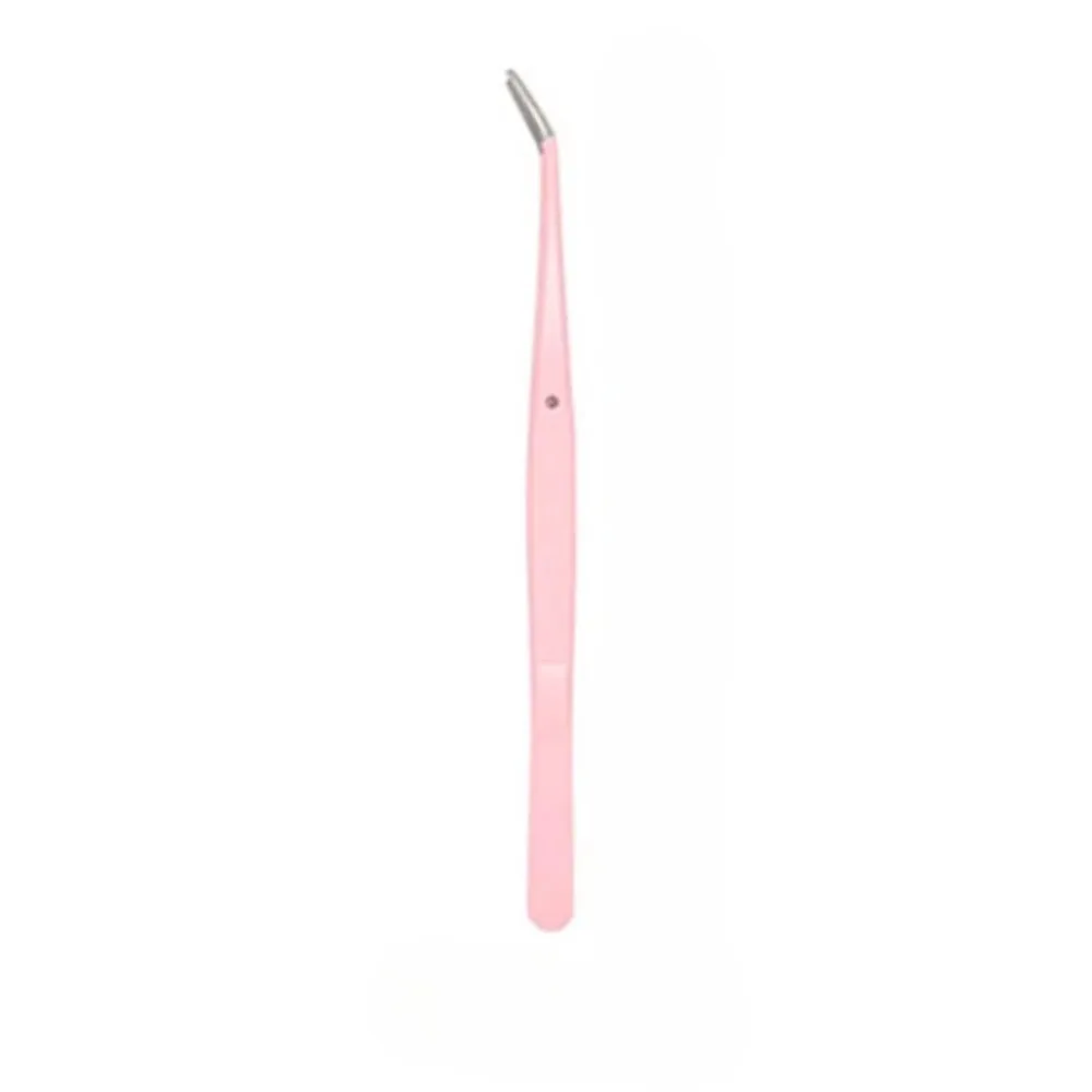 Dental Mouth Mirror Tweezers Probe Pink Color Stainless Steel Hygiene Explorer Probe Hook Double Heads Dentist Tool