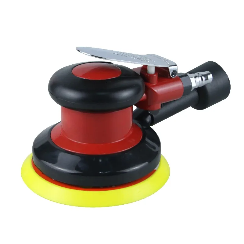 Disc Dust Free 150 21mm Double Acting Wet Granite Edge Rotating Palm Random Track 6 Air Angle Polisher Sander