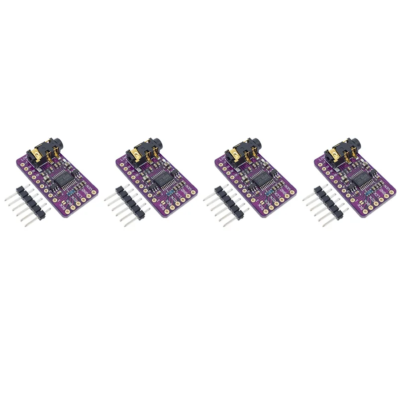 4X PCM5102 I2S IIS Digital Audio DAC Decoder Module Stereo DAC Digital-To-Analog Converter Voice Module For Raspberry Pi-BCBW