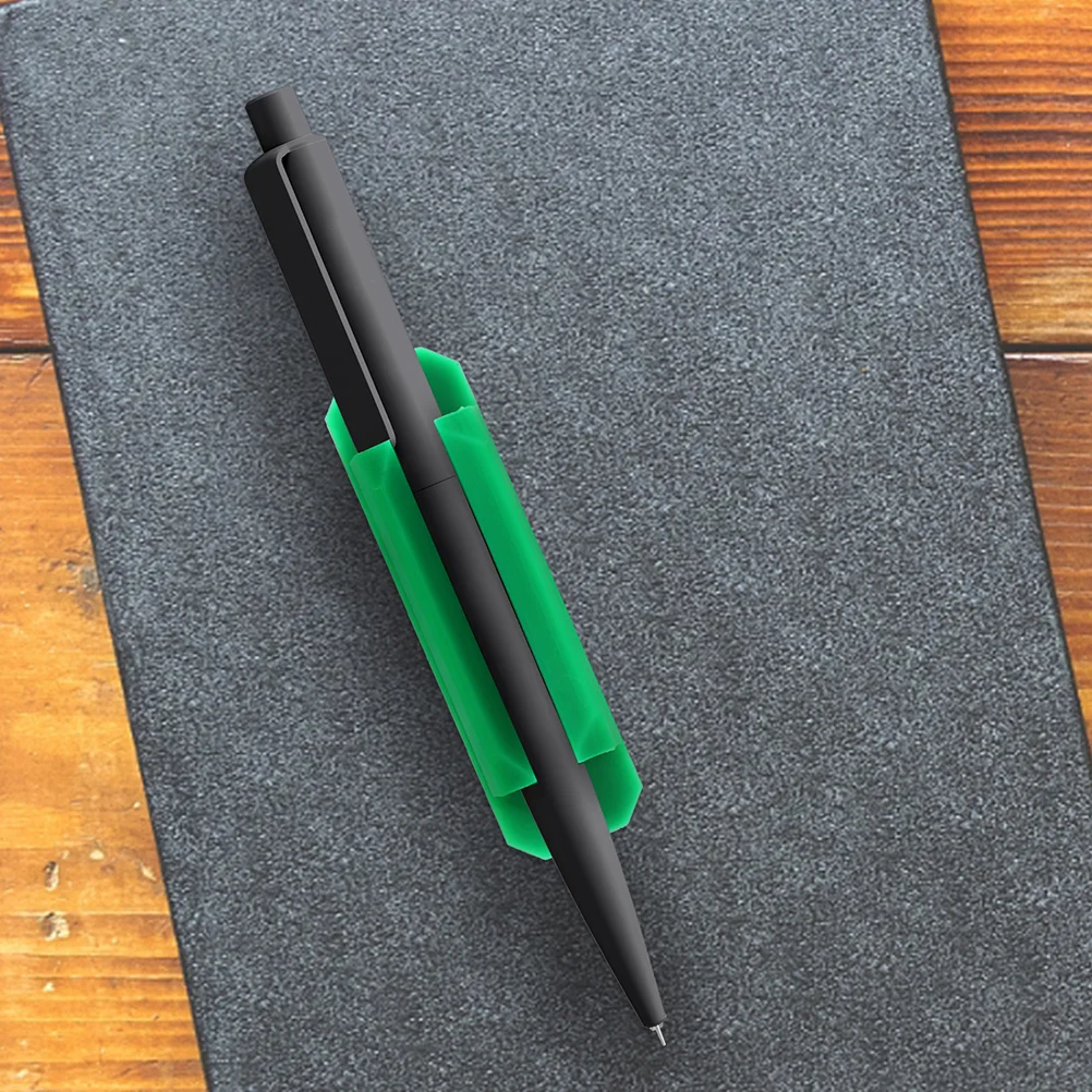 

10 Pcs Silicone Pen Holder Adhesive Writing Buckles Clip Pencil Clips Ballpoint Marker Silica Gel Desk Clamp Office
