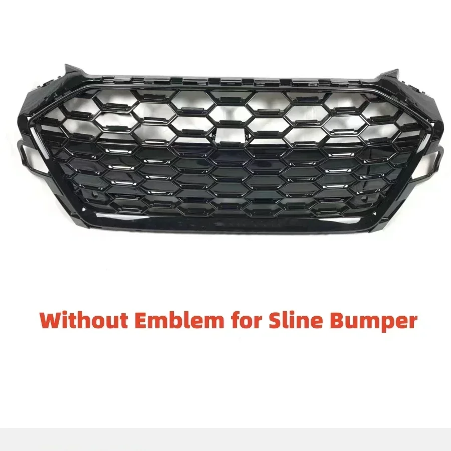 

Racing Grills Front Bumper Grille Honeycomb Sport Grill Car Bumper Grille For A4/S4 2020 2021 2022 For RS4/S4 Grill Style