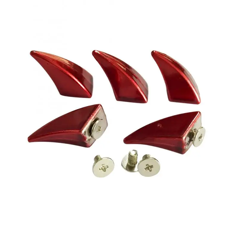 5pcs Horn Shape Punk Screwback Rivets s for Bag Belt Hat Bracelet Decoration