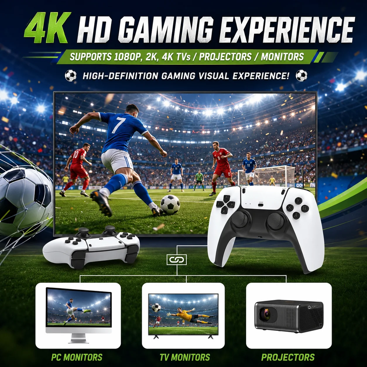 Retro Gaming Tv - M15 Ultra Retro Game Stick 64GB