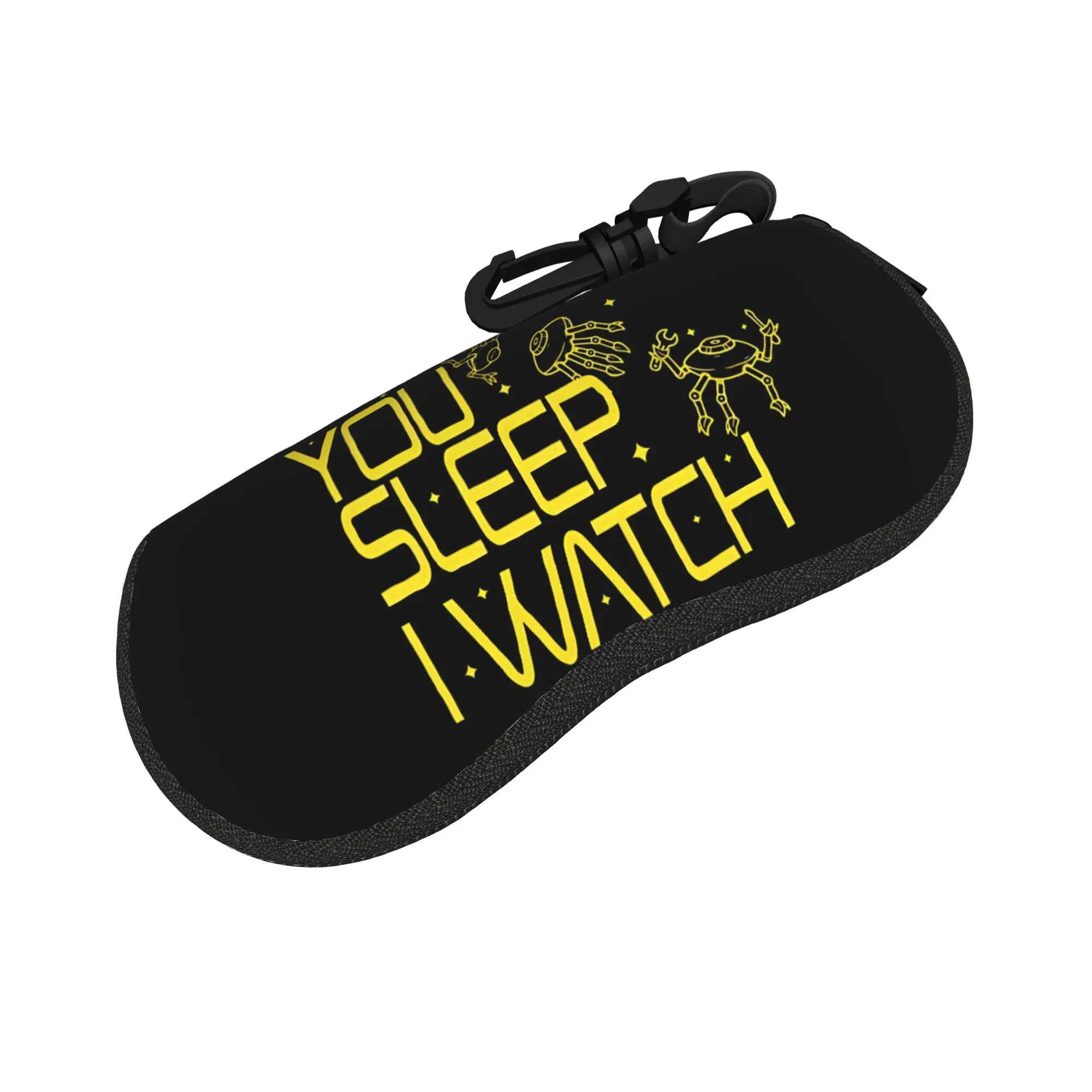 Project Hail Mary - YOU SLEEP I WATCH ROCKY Glasses Case Cover  Zipper Sunglasses Pouch Protector Men Women Eyewear Storage