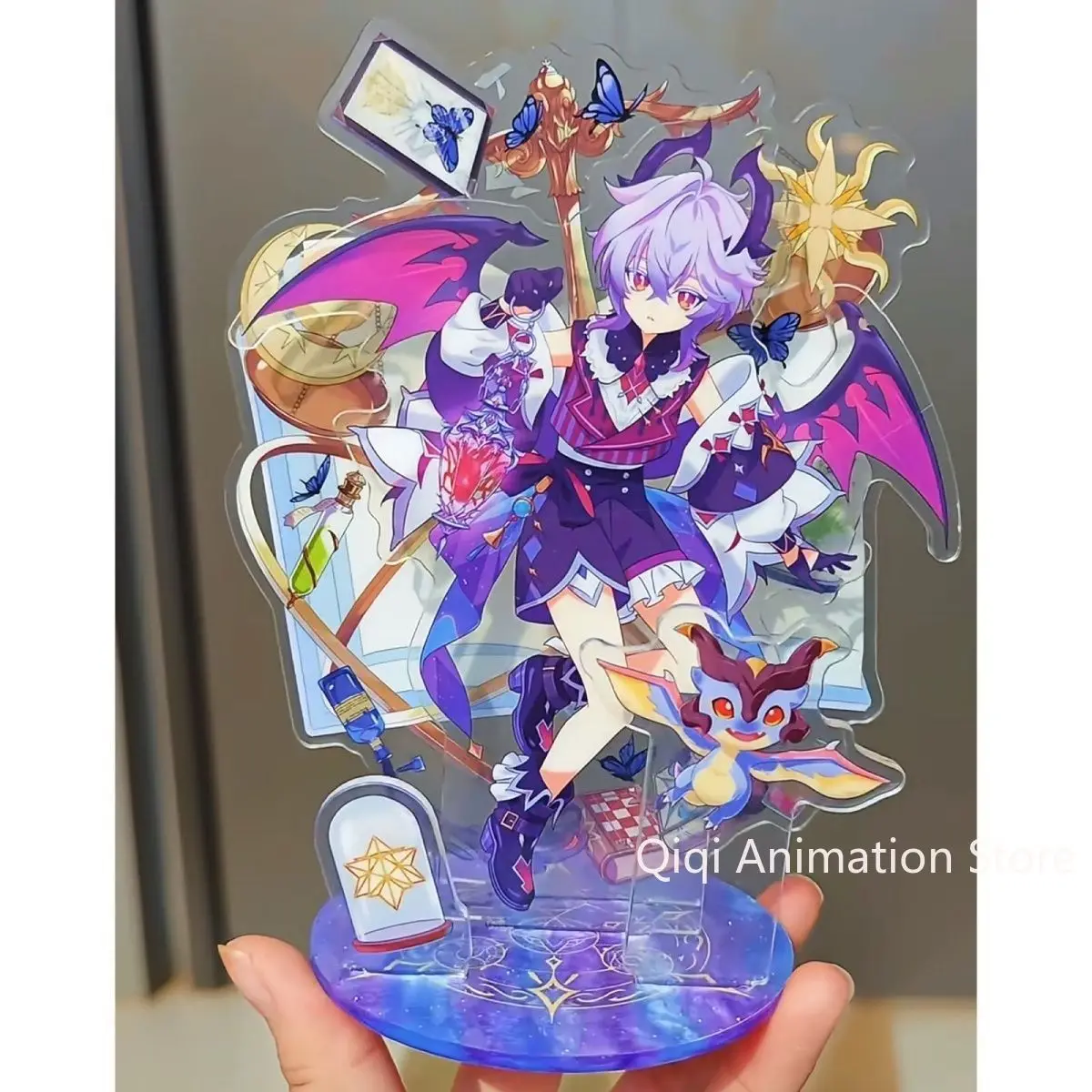 

Genshin Impact Аниме Фигурки Акриловые Подставки Персонаж ‌ Модель Durin, держатель тарелки, реквизит на день рождения