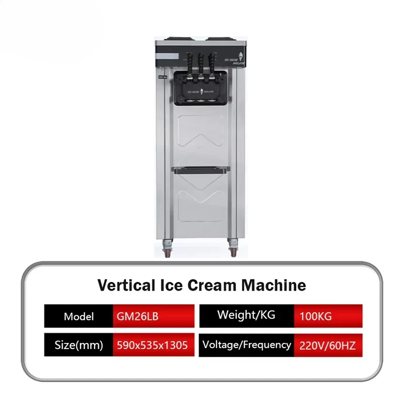 Frozen Yogurt Swirl Machine Frozen Fruit Ice Cream Maker Commercial Mcflurry Machine Automatic Soft Ice Cream Vending Machine