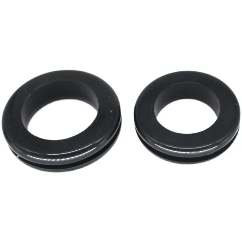 ID 25mm 30mm 35mm 40mm 50mm Black Rubber Seal Double Sided Protective Coil Wire Cable Hole Protection Ring Shim Washer Hardware