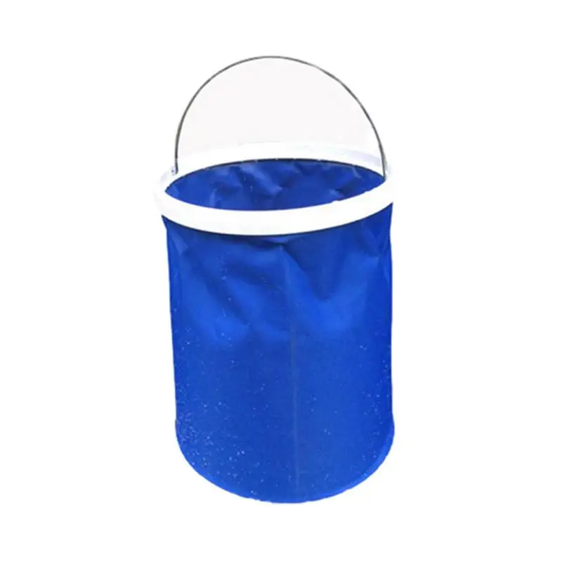 

Folding Car Bucket | Portable Mop Container And Water Supplies For Indoor Outdoor Garden Camping Fishing Car Wash Space