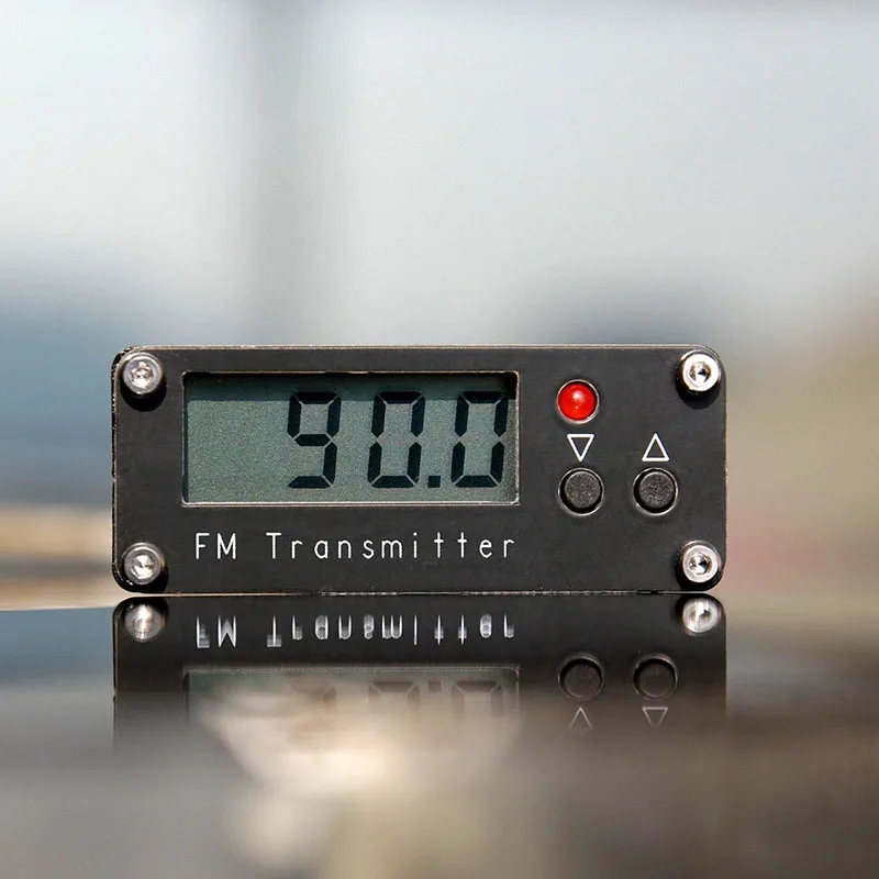 

2km FM Transmitter Digital Display 0.5W 500mW Stereo 76-108M Stereo FM Transmitter Audio Signal